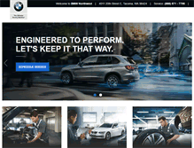 Tablet Screenshot of bmwservicenorthwest.com